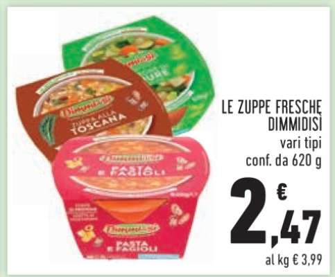 LE ZUPPE FRESCHE DIMMIDISI