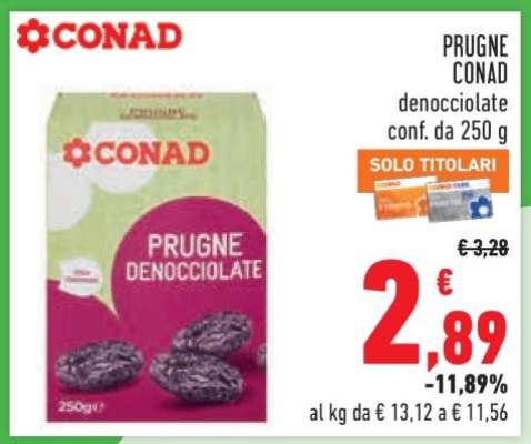 PRUGNE CONAD