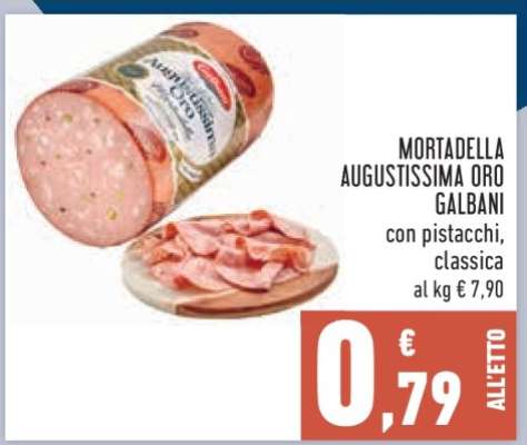 Mortadella Augustissima Oro Galbani