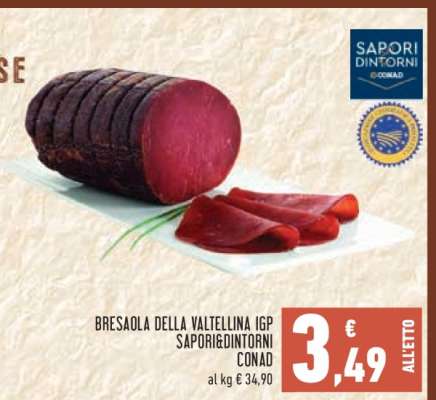 Bresaola della Valtellina IGP
