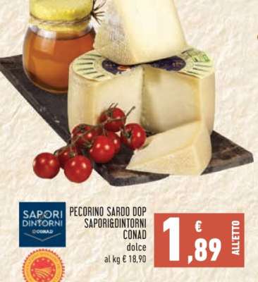 PECORINO SARDO DOP SAPORI&DINTORNI CONAD