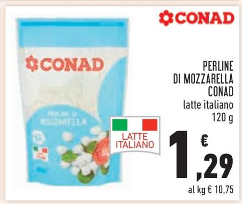 PERLINE DI MOZZARELLA CONAD
