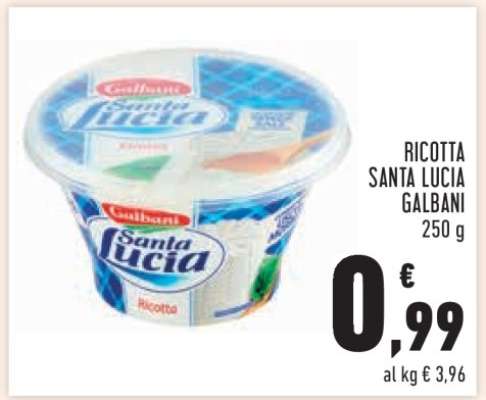 RICOTTA SANTA LUCIA GALBANI
