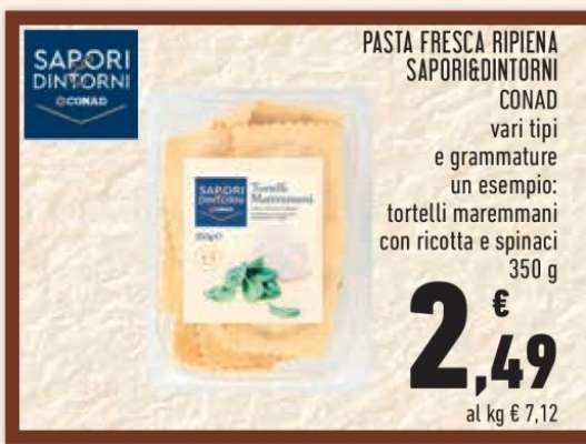 Pasta Fresca Ripiena Sapori&Dintorni Conad