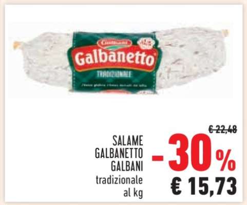 Salame Galbanetto Galbani