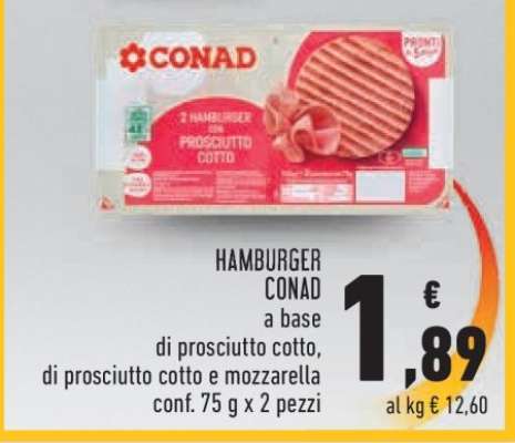 Hamburger CONAD