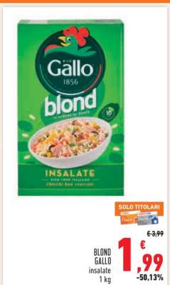 BLOND GALLO insalate 1 kg