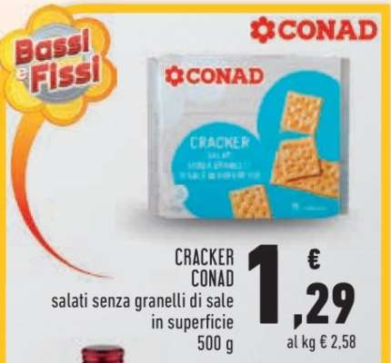 CRACKER CONAD