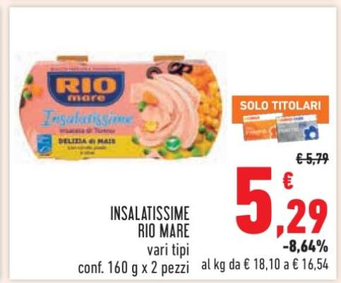 Insalatissime Rio Mare