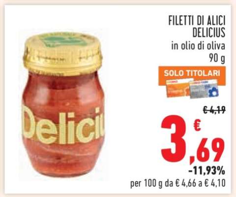 Filetti di Alici Delicius