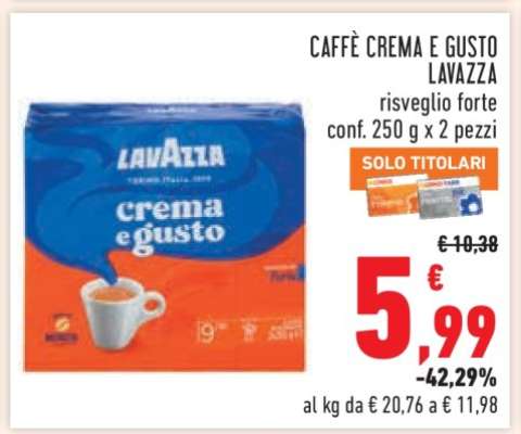 CAFFÈ CREMA E GUSTO LAVAZZA