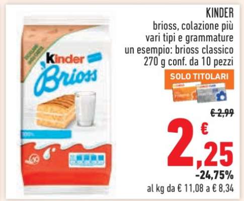 Kinder Brioss