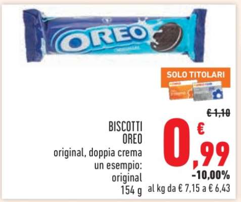BISCOTTI OREO