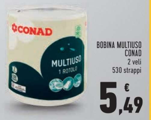Bobina multiuso CONAD