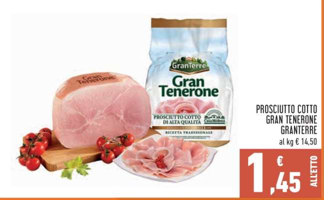PROSCIUTTO COTTO GRAN TENERONE GRANTERRE