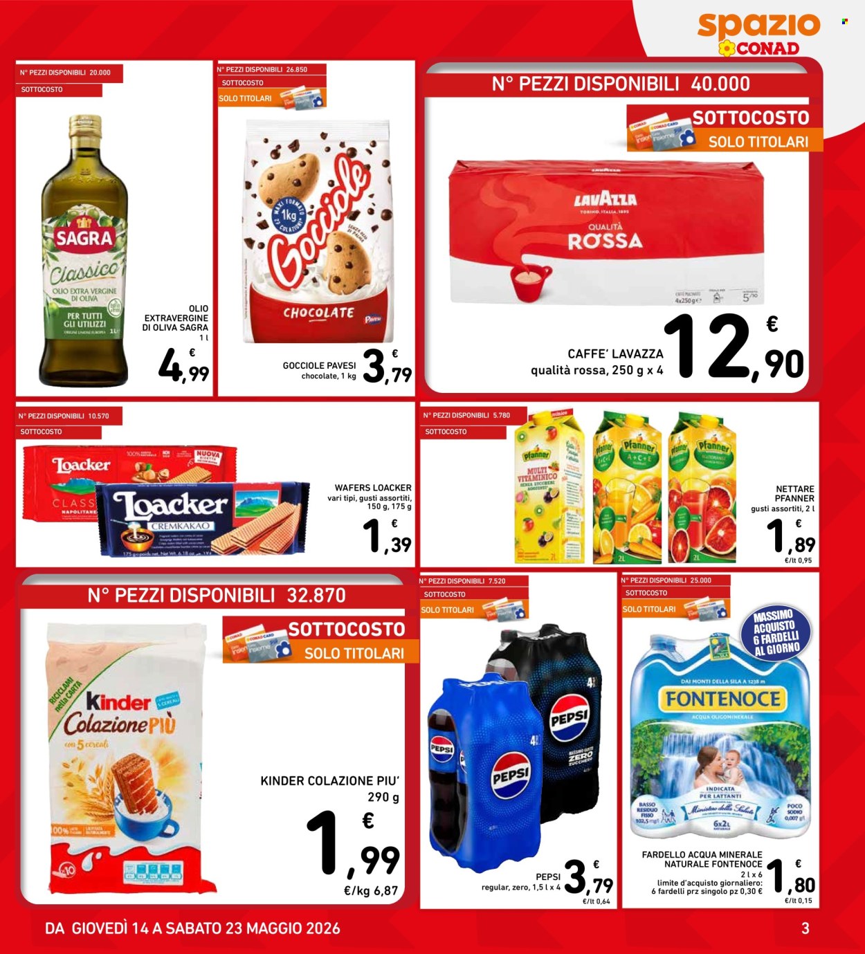 Volantino Spazio Conad - 14/5/2026 - 23/5/2026. Pagina 3