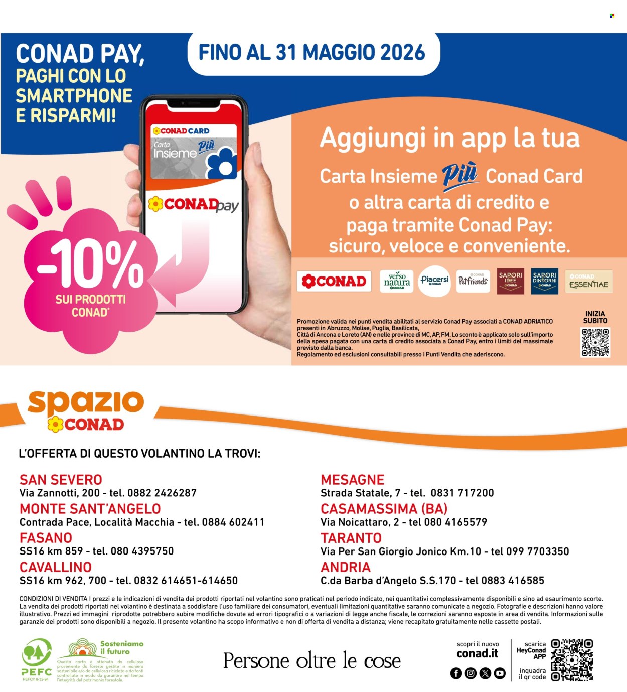 Volantino Spazio Conad - 14/5/2026 - 23/5/2026. Pagina 40