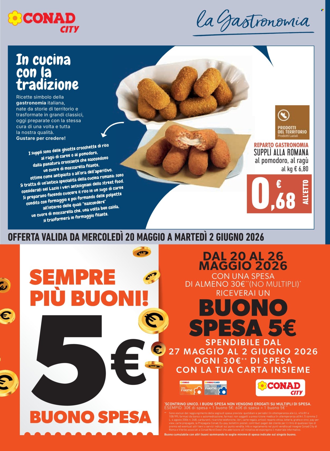 Volantino Conad - 20/5/2026 - 2/6/2026. Pagina 5