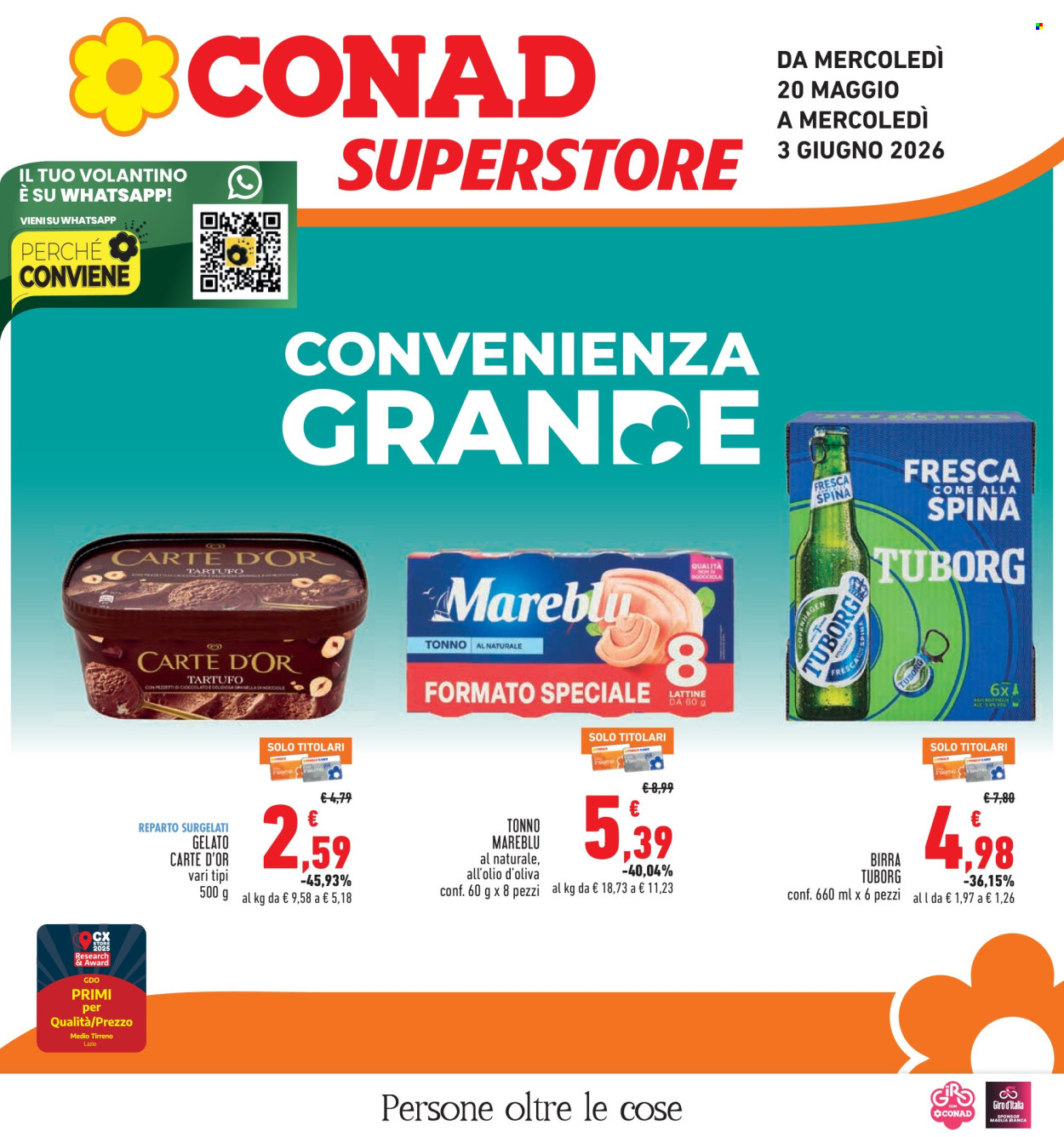 Volantino Conad - 20/5/2026 - 3/6/2026. Pagina 1