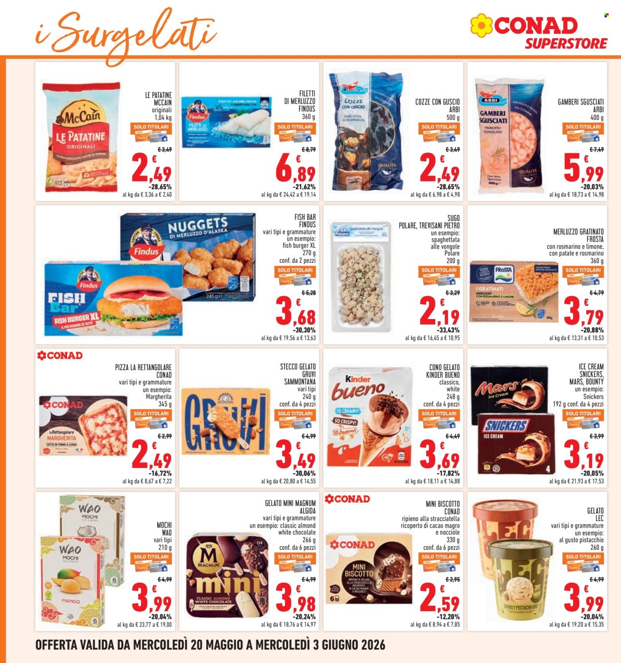 Volantino Conad - 20/5/2026 - 3/6/2026. Pagina 16