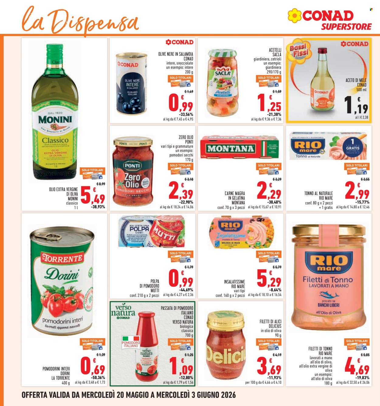 Volantino Conad - 20/5/2026 - 3/6/2026. Pagina 18