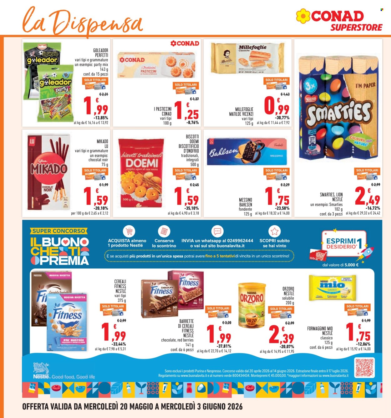 Volantino Conad - 20/5/2026 - 3/6/2026. Pagina 20