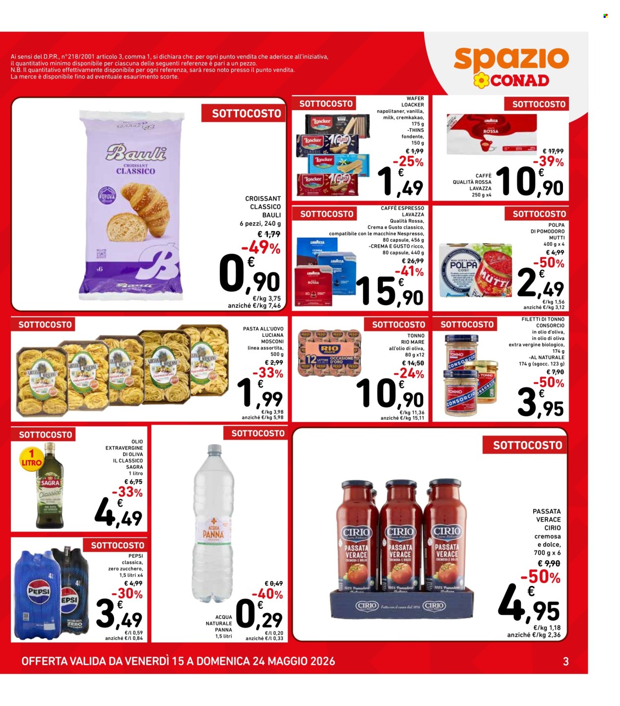 Volantino Spazio Conad - 15/5/2026 - 24/5/2026. Pagina 3