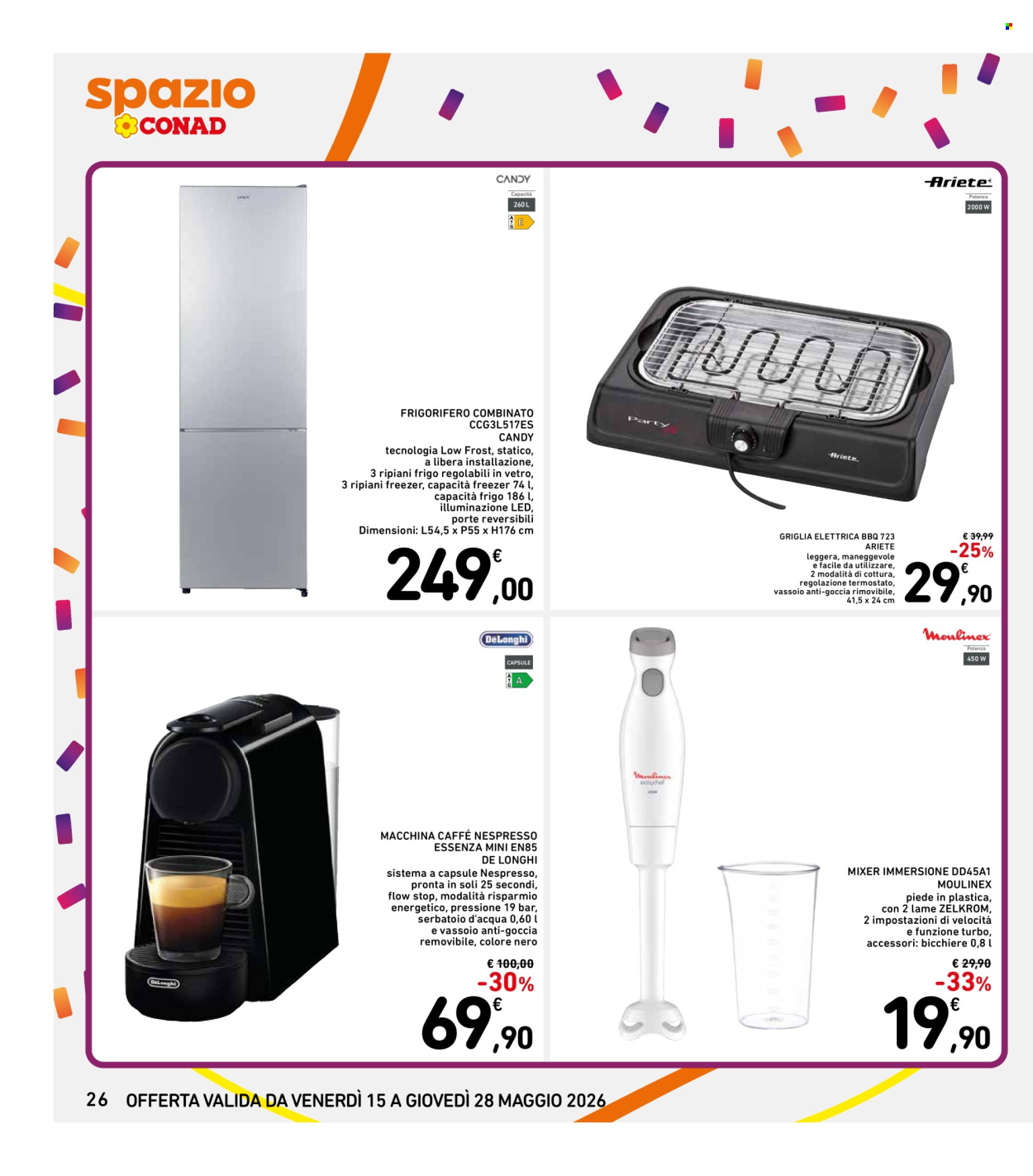 Volantino Spazio Conad - 15/5/2026 - 24/5/2026. Pagina 26
