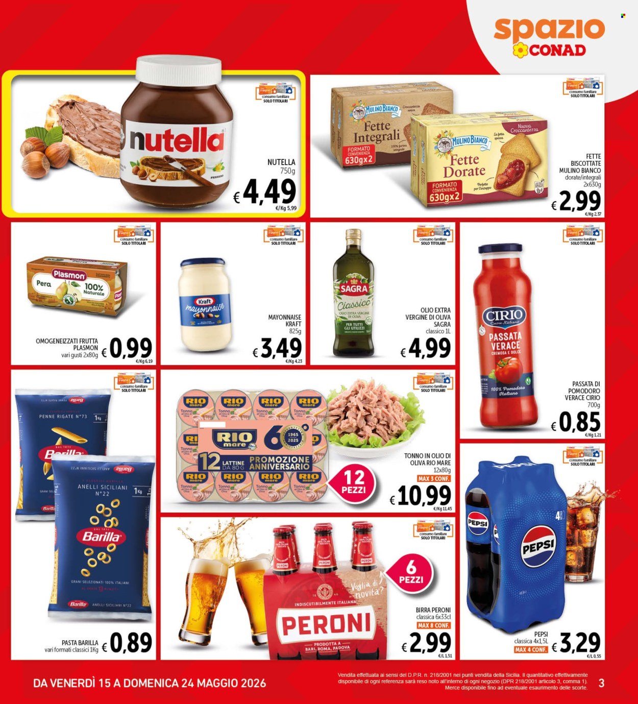 Volantino Spazio Conad - 15/5/2026 - 24/5/2026. Pagina 3