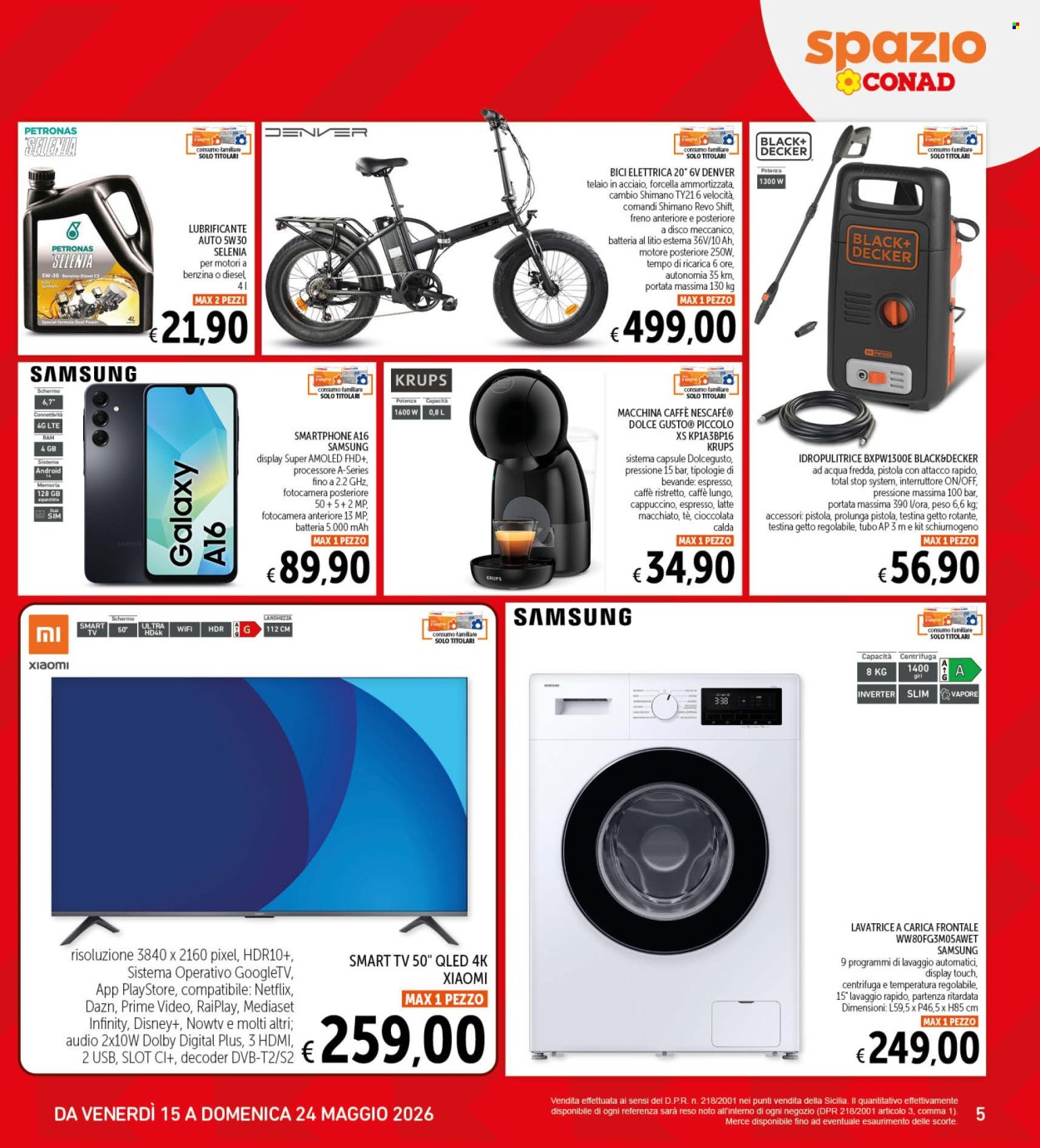 Volantino Spazio Conad - 15/5/2026 - 24/5/2026. Pagina 5