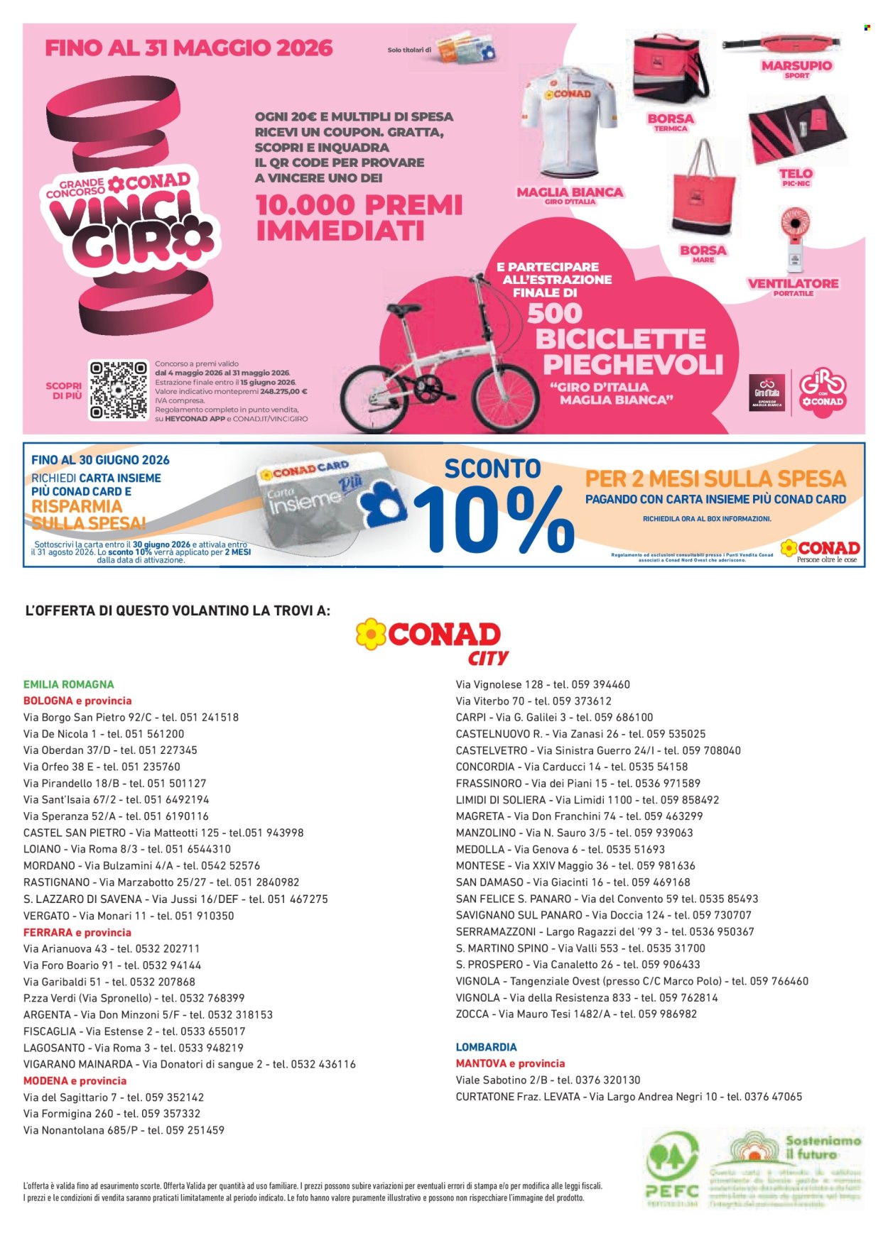 Volantino Conad - 21/5/2026 - 17/6/2026. Pagina 8
