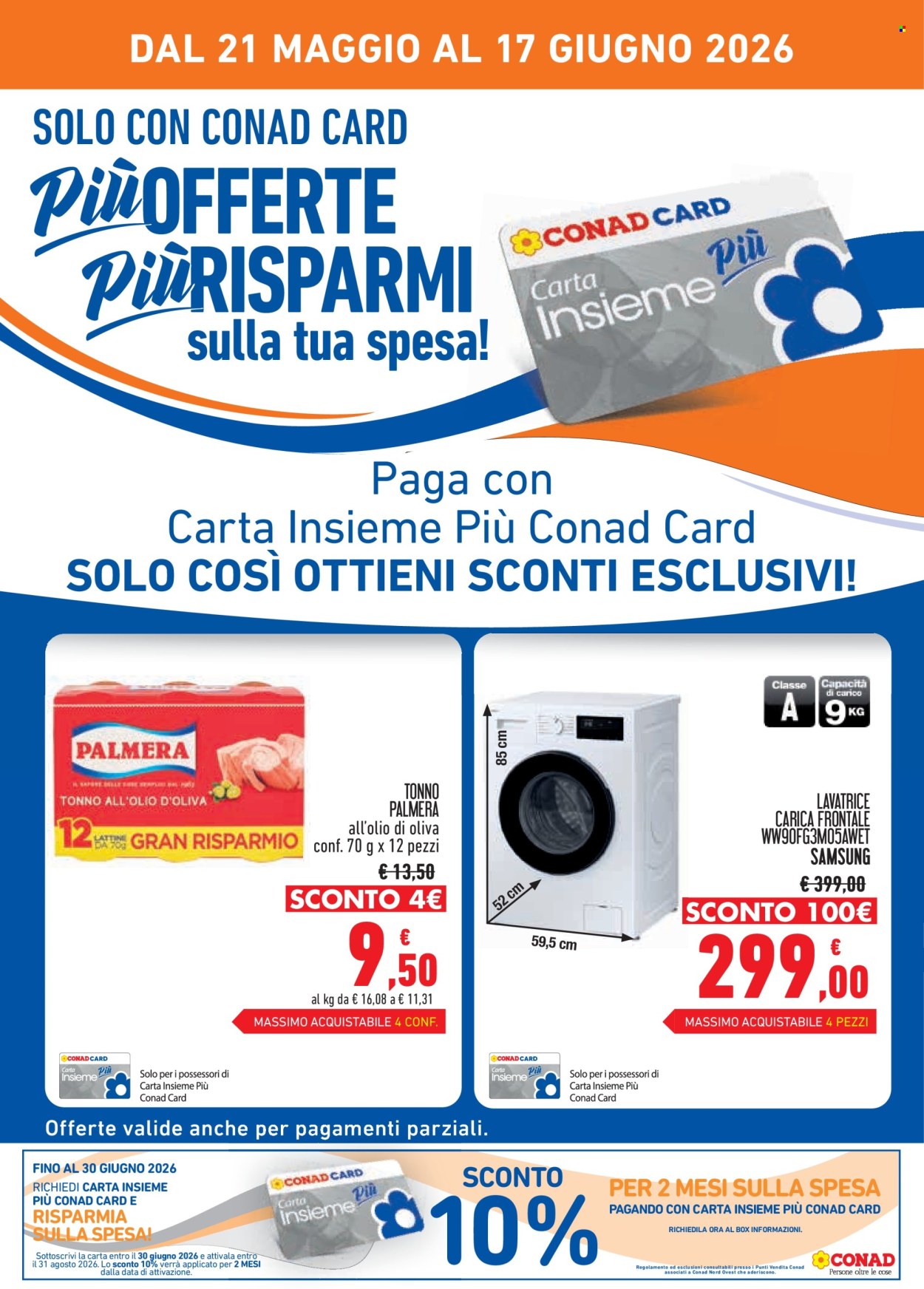 Volantino Conad - 21/5/2026 - 17/6/2026. Pagina 2