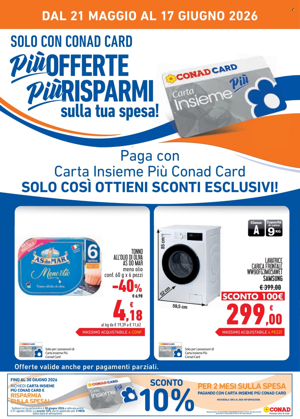 Volantino Conad - 21/5/2026 - 17/6/2026. Pagina 2