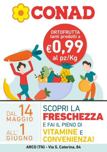 Volantino Conad - 14/5/2026 - 1/6/2026.