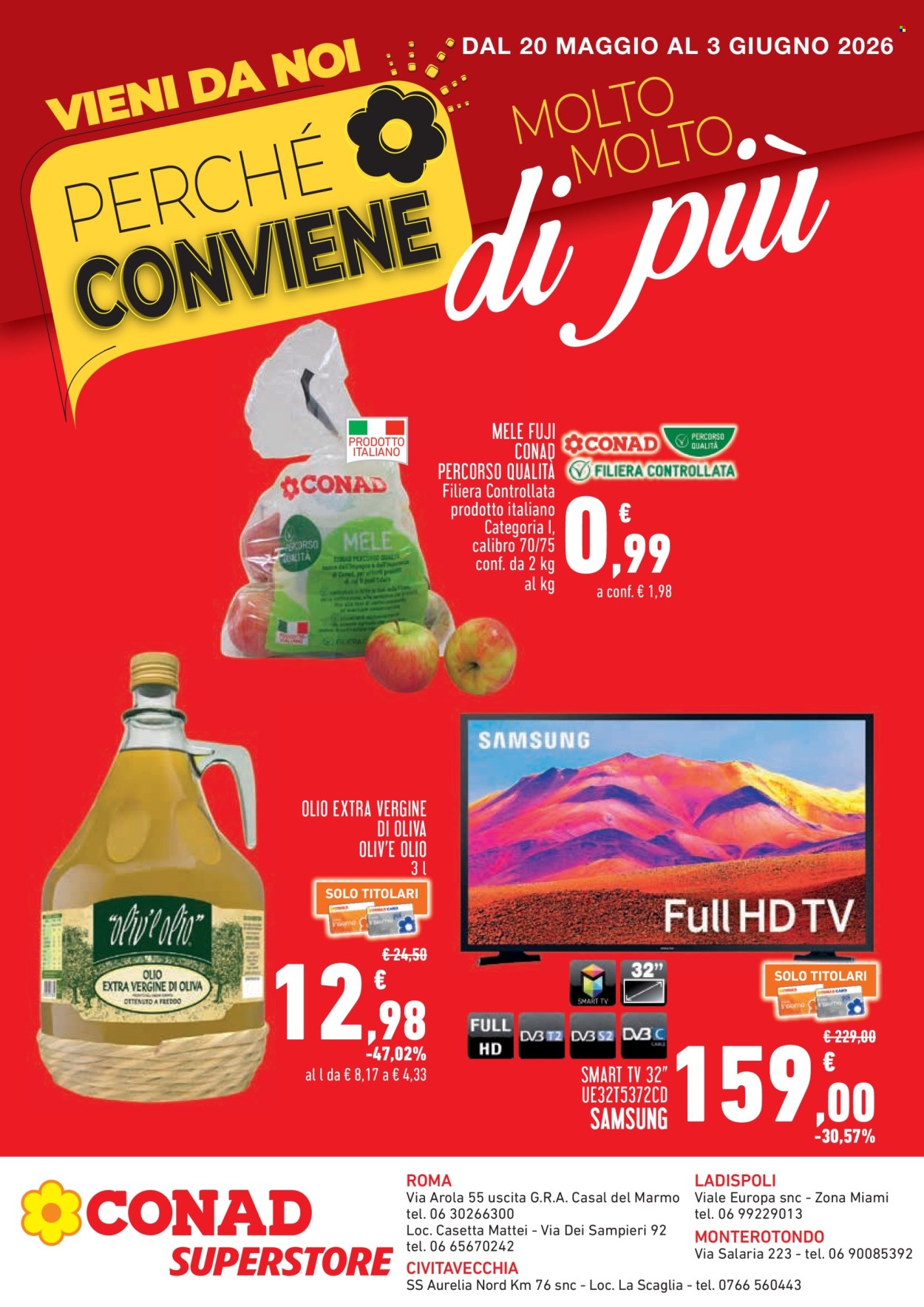 Volantino Conad - 20/5/2026 - 3/6/2026. Pagina 1