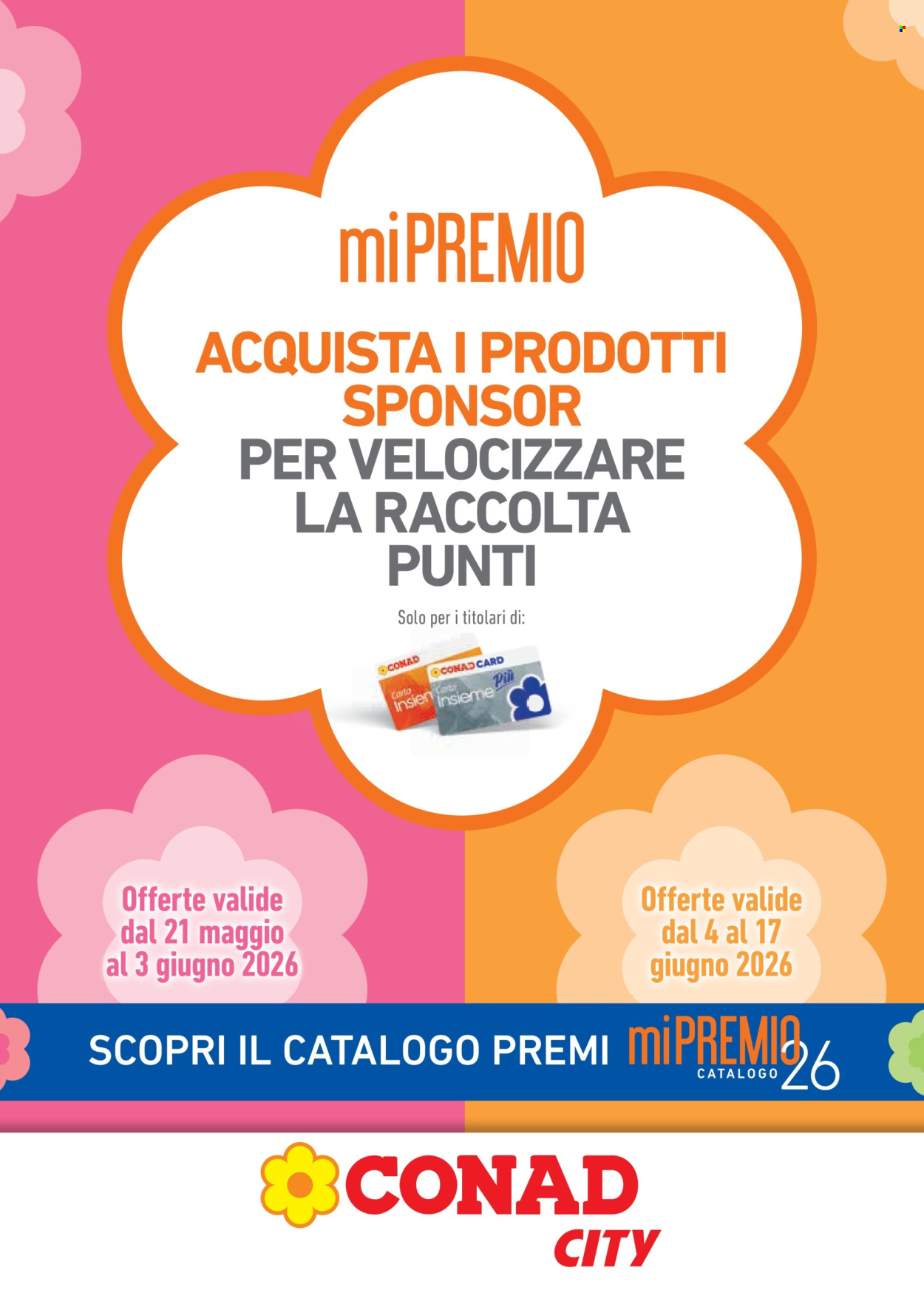 Volantino Conad - 21/5/2026 - 17/6/2026. Pagina 1