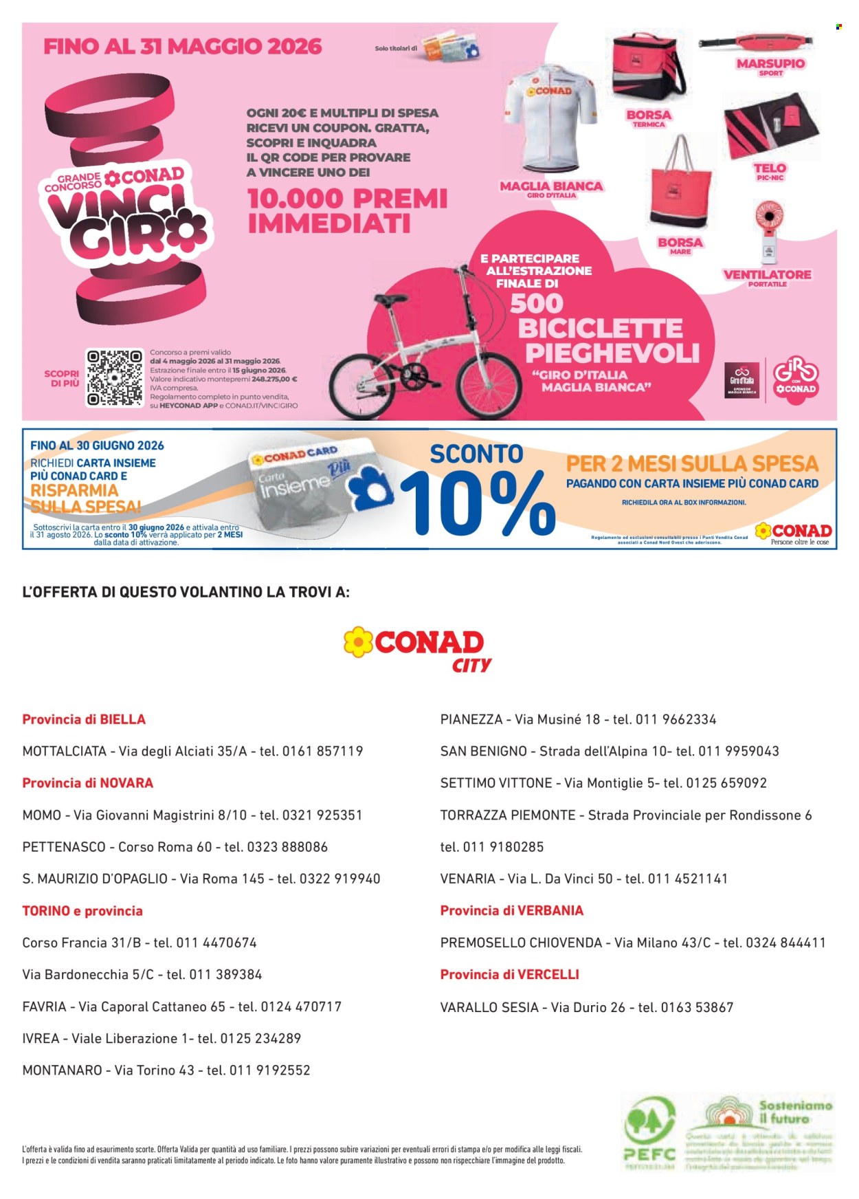 Volantino Conad - 21/5/2026 - 17/6/2026. Pagina 8