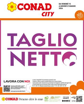 Volantino Conad City - 15/5/2026 - 21/5/2026.