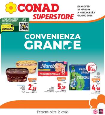 Volantino Conad Superstore - 21/5/2026 - 3/6/2026.