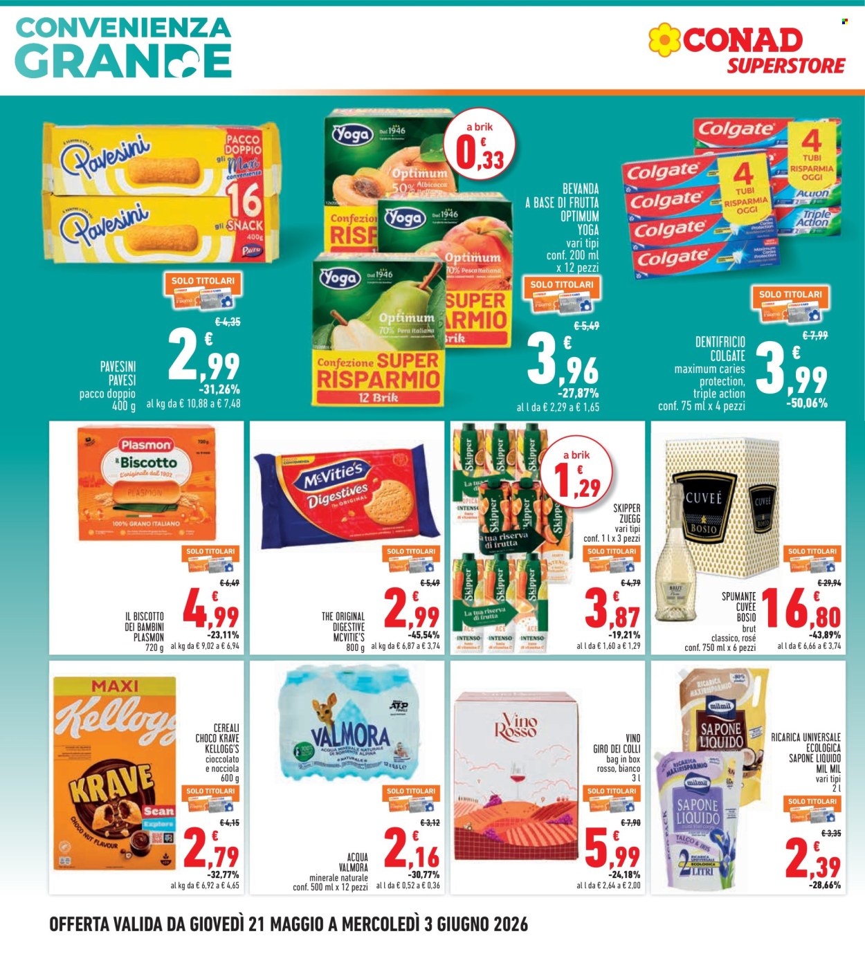 Volantino Conad - 21/5/2026 - 3/6/2026. Pagina 4