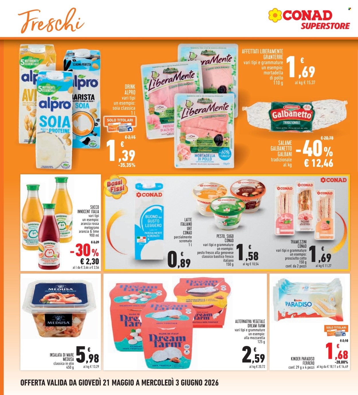 Volantino Conad - 21/5/2026 - 3/6/2026. Pagina 14