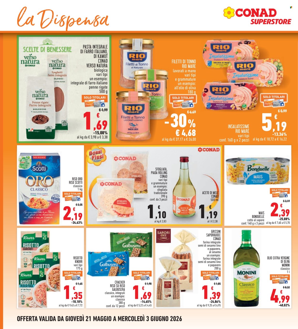 Volantino Conad - 21/5/2026 - 3/6/2026. Pagina 16