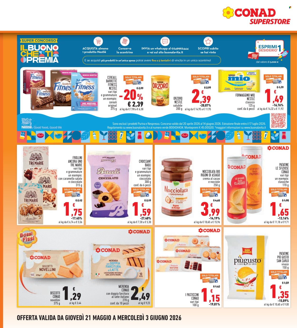 Volantino Conad - 21/5/2026 - 3/6/2026. Pagina 18