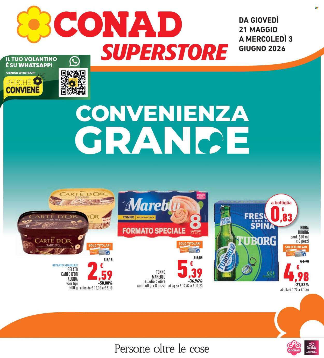 Volantino Conad Superstore - 21/5/2026 - 3/6/2026. Pagina 1
