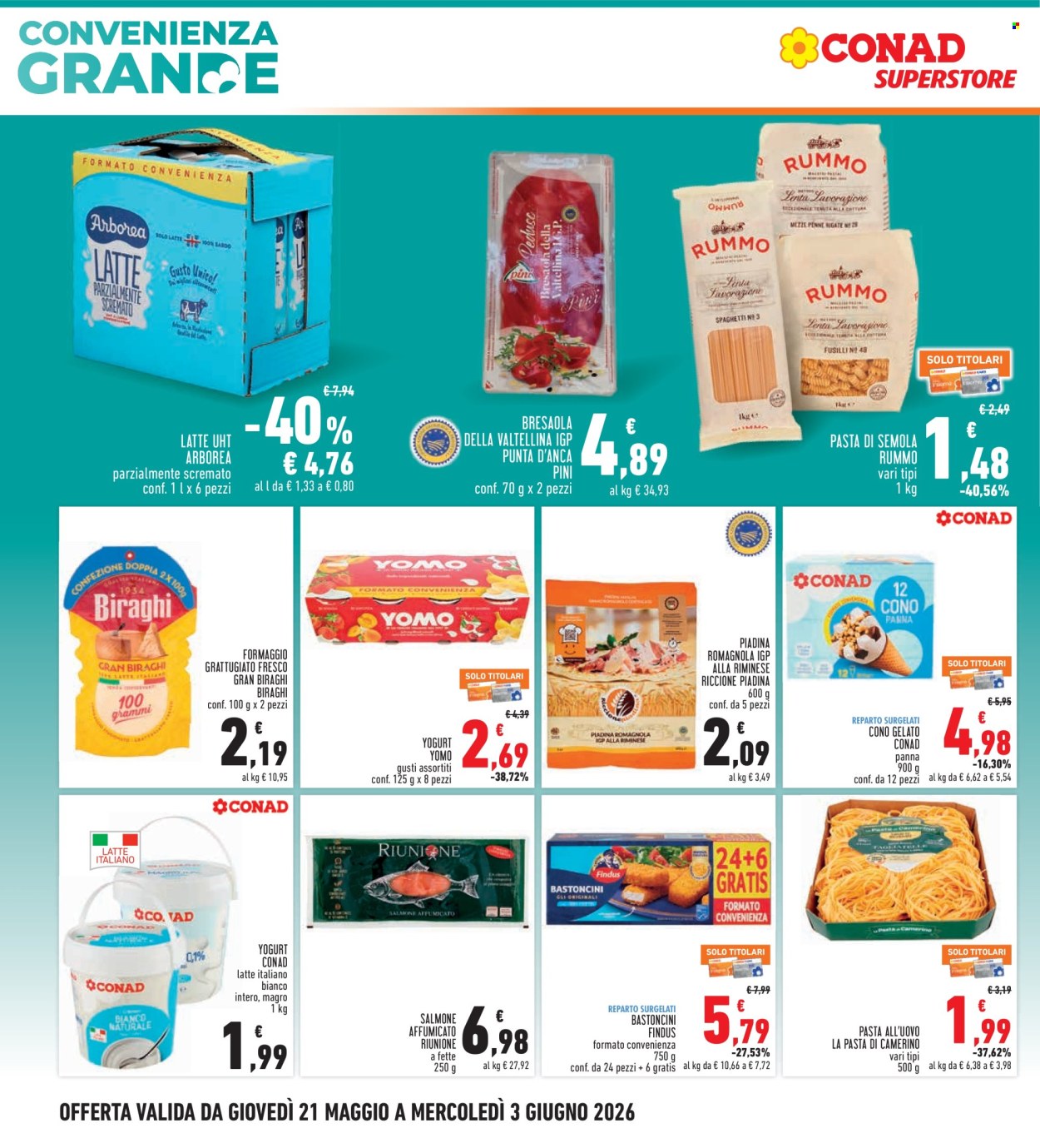 Volantino Conad - 21/5/2026 - 3/6/2026. Pagina 2