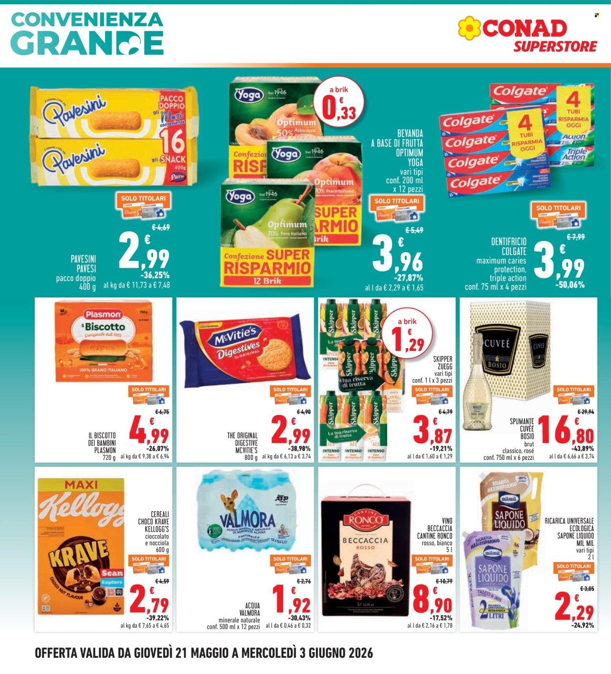 Volantino Conad - 21/5/2026 - 3/6/2026. Pagina 4