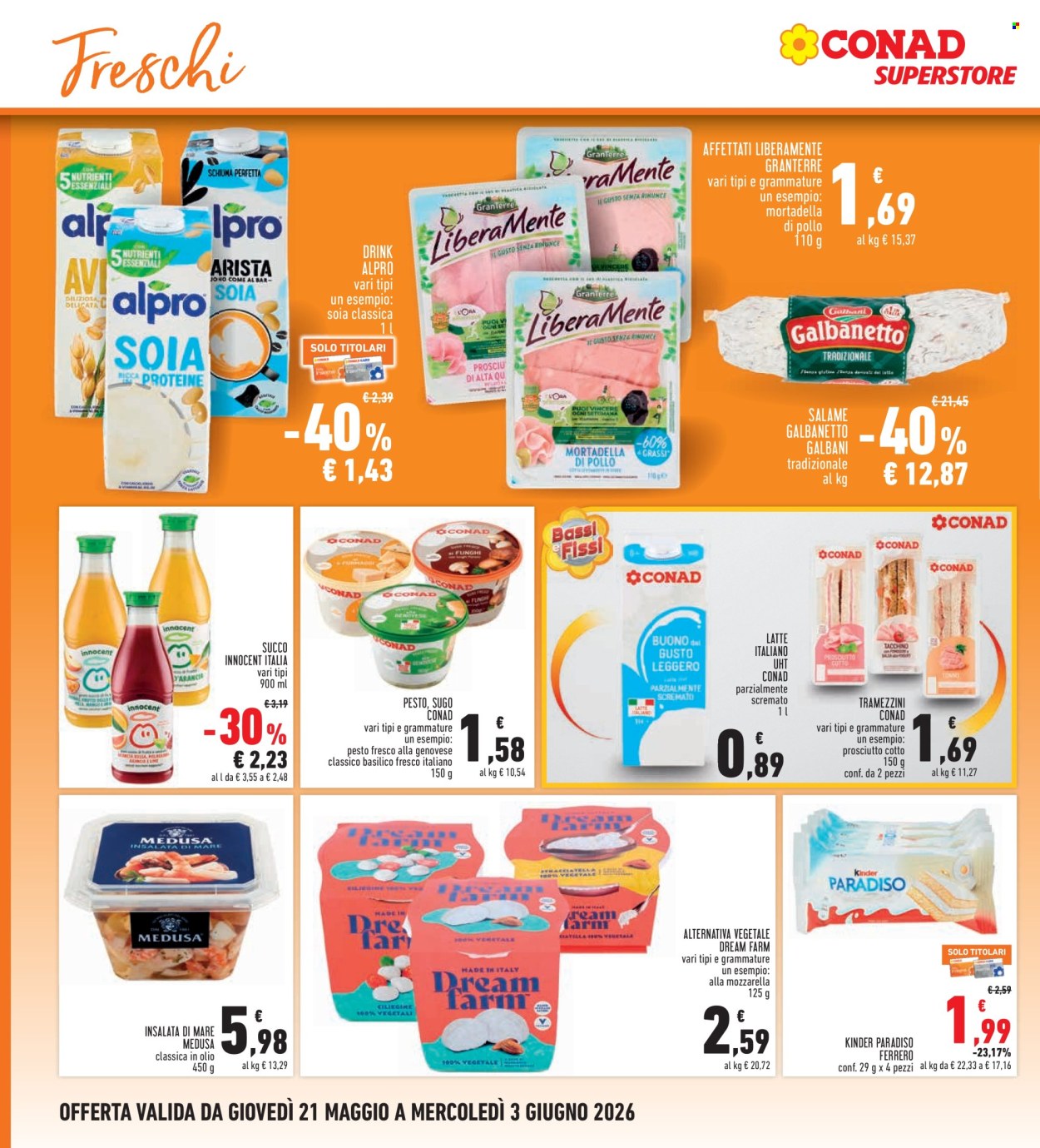 Volantino Conad - 21/5/2026 - 3/6/2026. Pagina 14