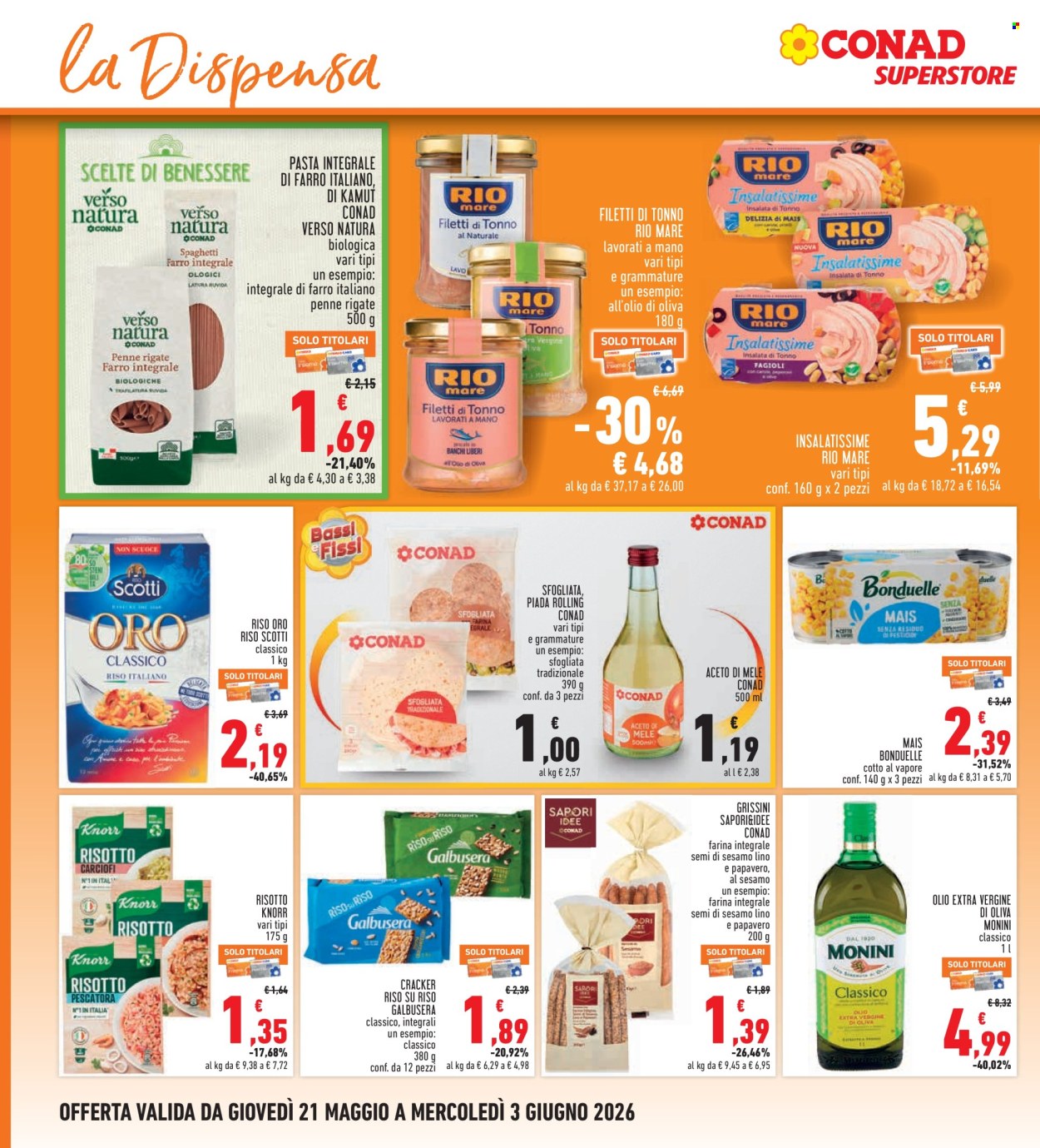 Volantino Conad - 21/5/2026 - 3/6/2026. Pagina 16