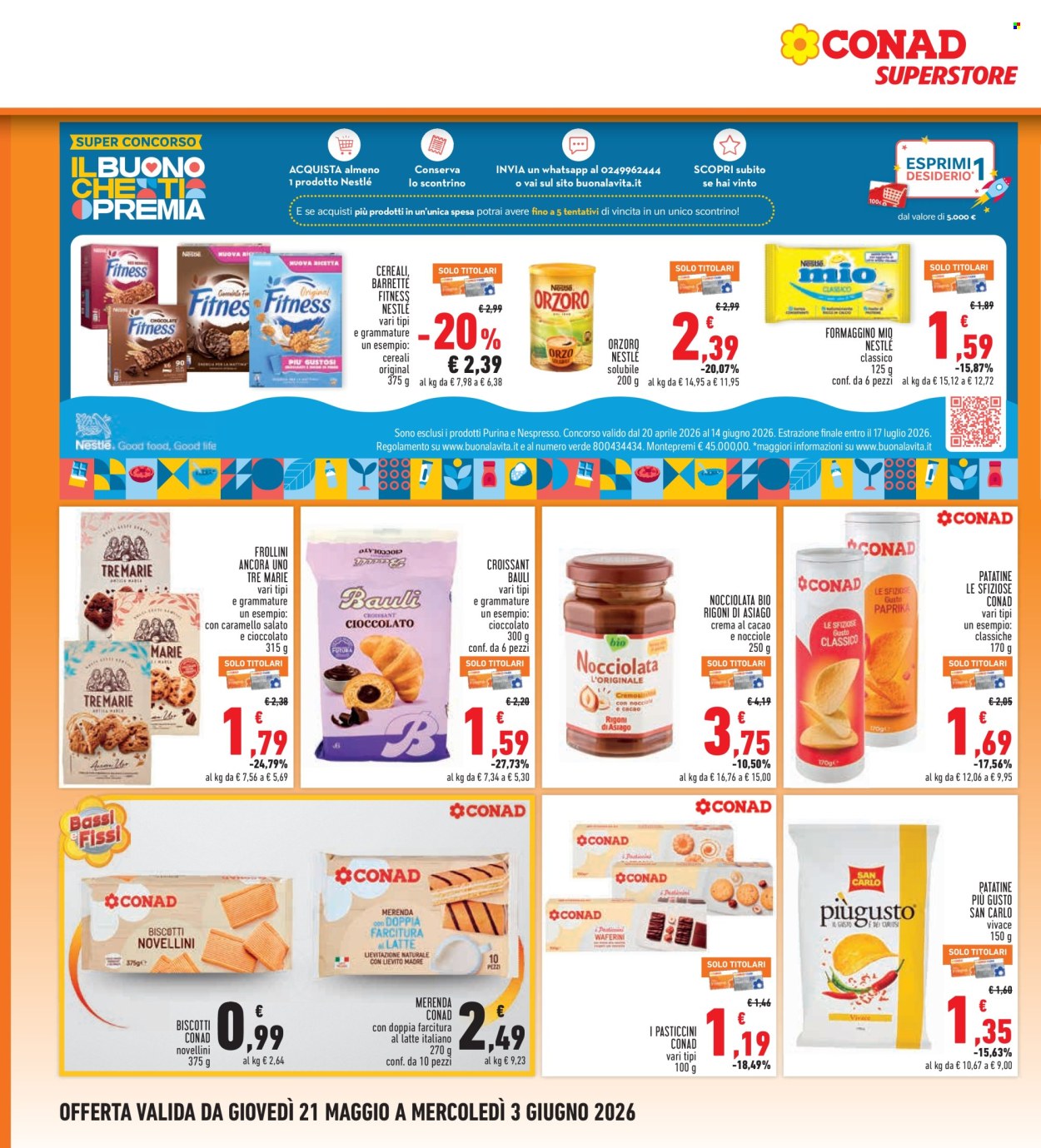 Volantino Conad - 21/5/2026 - 3/6/2026. Pagina 18