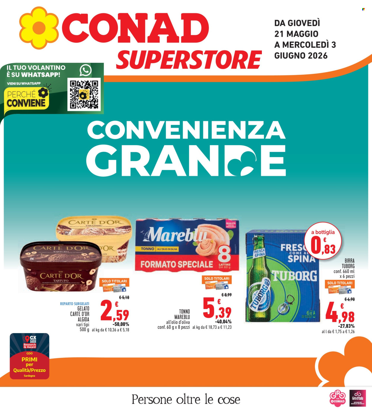 Volantino Conad - 21/5/2026 - 3/6/2026. Pagina 1